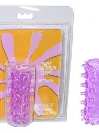 Návlek na penis ToyJoy - Funky Seduction Sleeve - Fialová